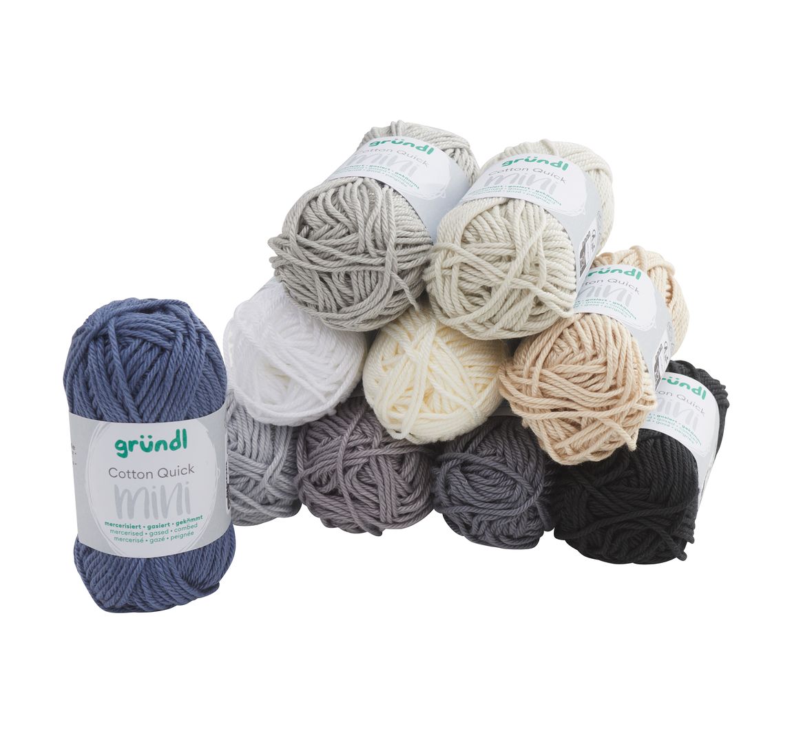 Gründl Cotton Quick Mini "Shades Of Grey"