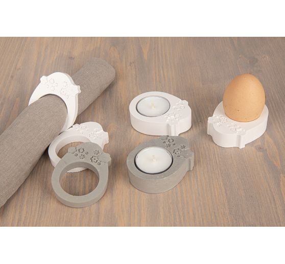 Silikon Gießform "Happy Egg"