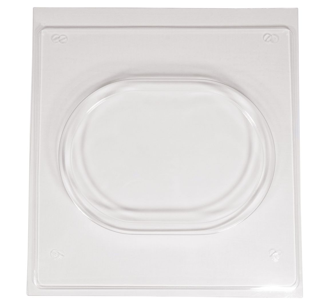 Gießform "Dekoplatte Oval"