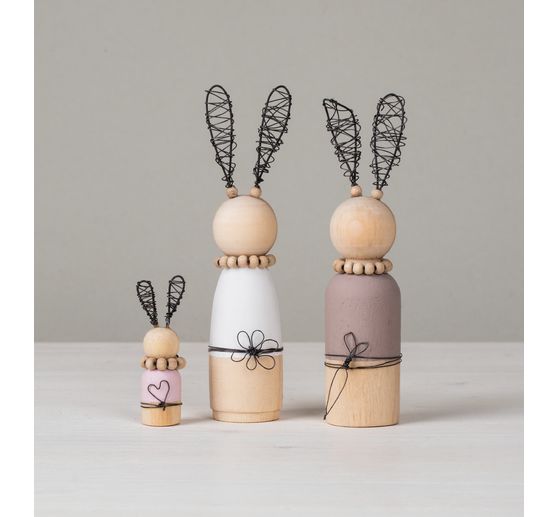 Bastelpackung "Hasenfamilie"