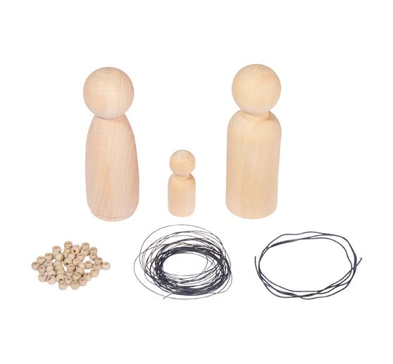 Bastelpackung "Hasenfamilie"