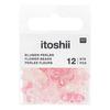 itoshii Perlen-Set "Blüten Holographisch"