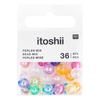 itoshii Bead set "Rainbow holographic"