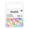 itoshii Bead set "Hearts pastel"