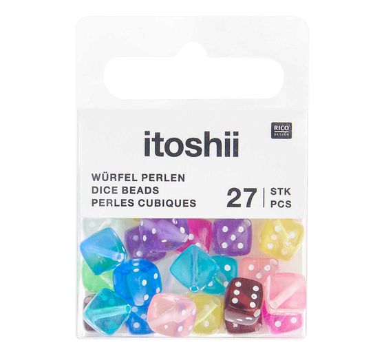 itoshii Perlen-Set "Würfel"