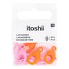 itoshii Carabiner set "Pink mix"