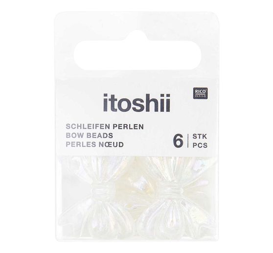 itoshii Bead set "Bows holographic"