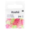 itoshii Bead set "Glitter hearts"