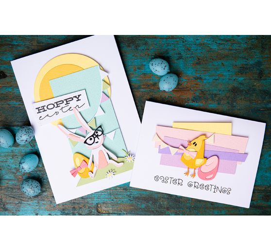 Sizzix Thinlits Stanzschablone "Bunny + Chick by Tim Holtz"