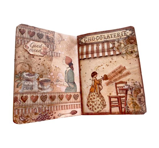 Washi Pad "Coffee and Chocolate"