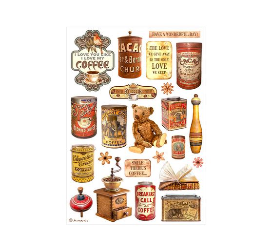 Washi Pad "Coffee and Chocolate"