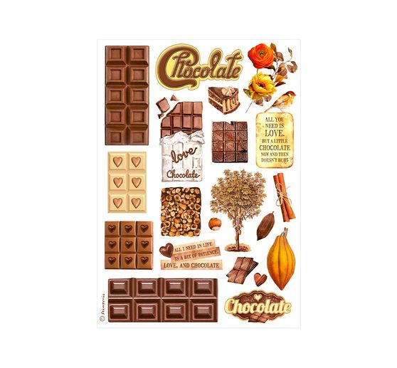 Washi Pad "Coffee and Chocolate"