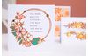 Sizzix Thinlits Punching template "Floral Round"