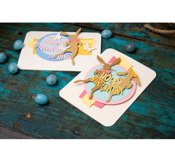 Sizzix Thinlits Punching template "Hippity Hop by Tim Holtz"