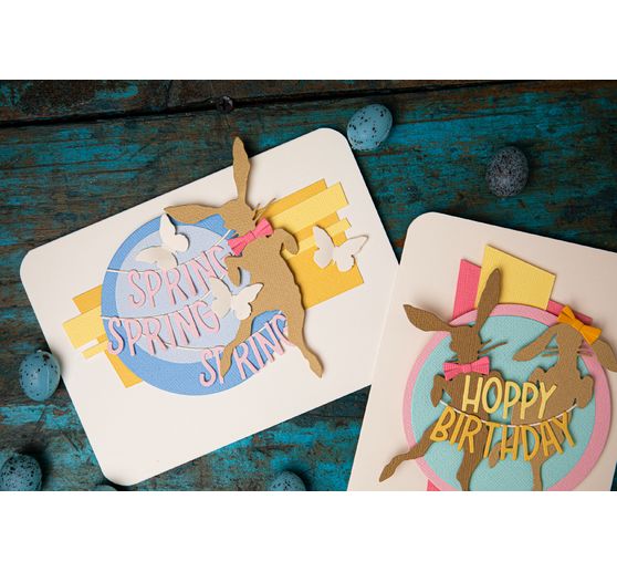 Sizzix Thinlits Punching template "Hippity Hop by Tim Holtz"