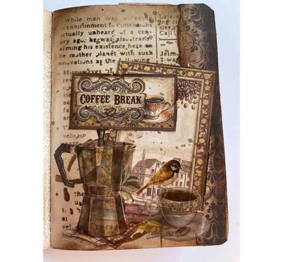 Scrapbook-Block "Coffee and Chocolate"