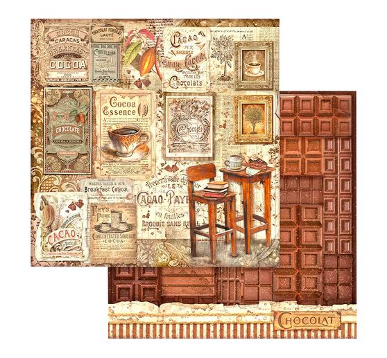 Scrapbook-Block "Coffee and Chocolate"