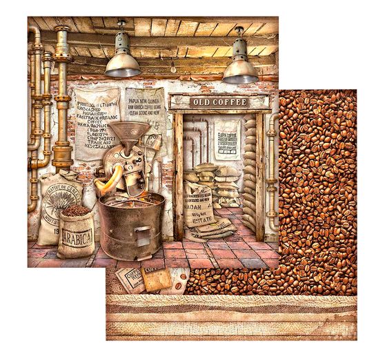 Scrapbook-Block "Coffee and Chocolate"
