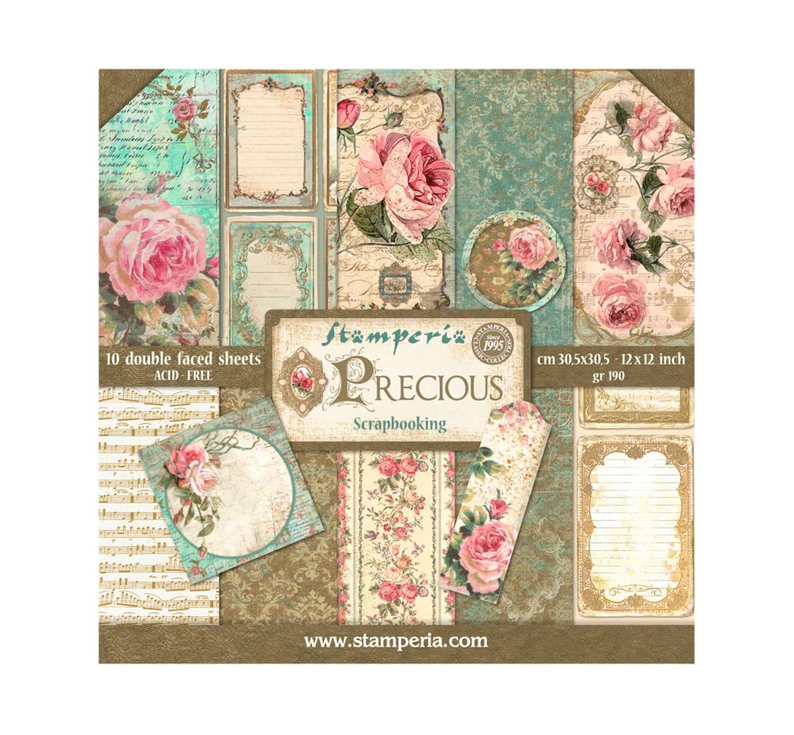 Scrapbook-Block "Precious"