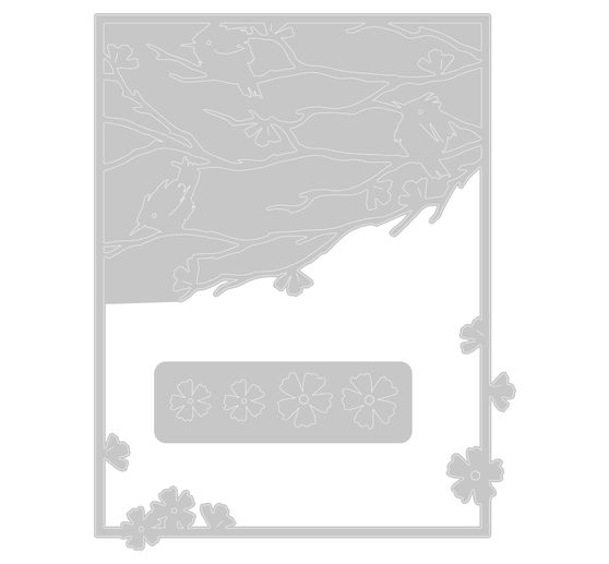 Sizzix Thinlits Stanzschablone "Woodland Cardfront"