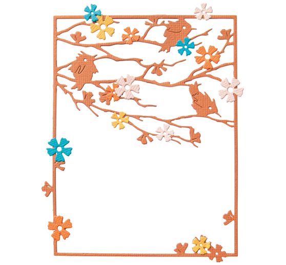 Sizzix Thinlits Punching template "Woodland Cardfront"