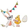 Sizzix Thinlits Stanzschablone "Bunny + Chick by Tim Holtz"