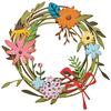 Sizzix Thinlits Stanzschablone "Floral Wreath by Tim Holtz"