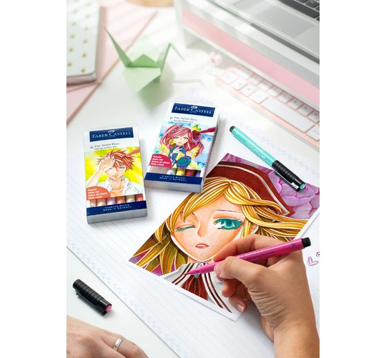 Faber-Castell Pitt Artist Pen Brush Manga Kaoiro