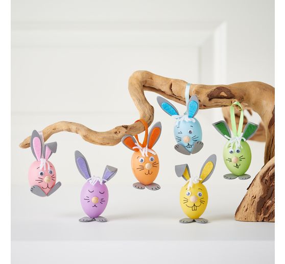VBS Bastelset "Bunte Hasen"