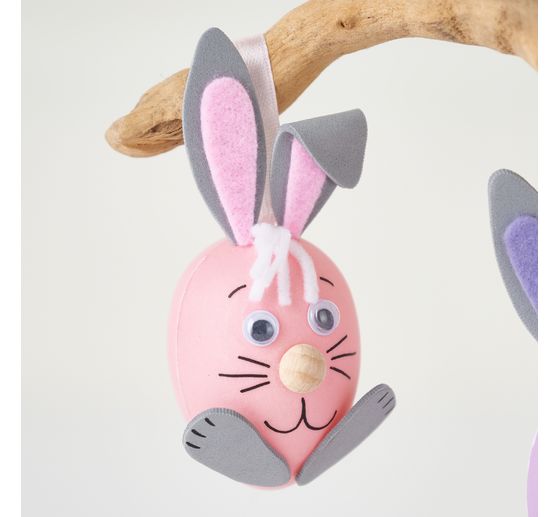 VBS Bastelset "Bunte Hasen"