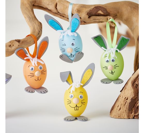 VBS Bastelset "Bunte Hasen"