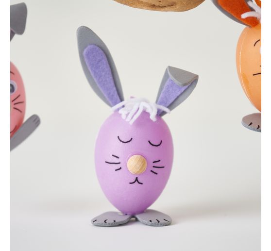 VBS Bastelset "Bunte Hasen"