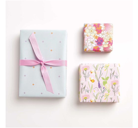 Bastelpapier-Block "Flower Power"