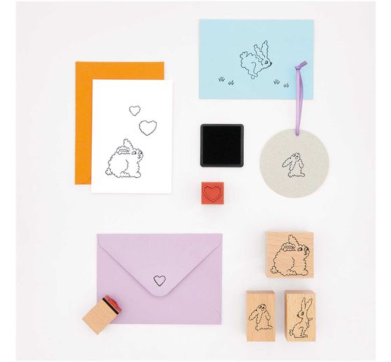 XL Stempel-Set "Futschikato Hasen"