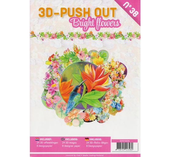 3D punched sheet book "Urban Flowers"