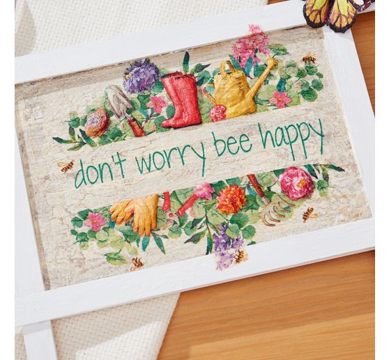 Serviette "Be Happy"