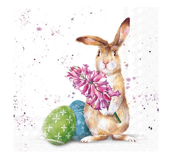 Serviette "Splashy Bunny"