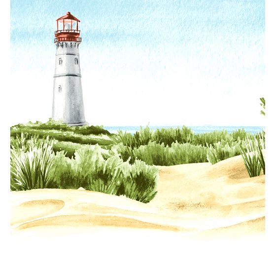 Serviette "Beach Lighthouse"