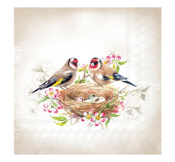 Napkin "Goldfinch's nest"