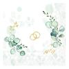 Serviette "Eucalyptus Wedding"