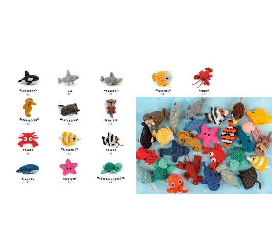 Book "Mini-Amigurumis - Süße Meeresbewohner"