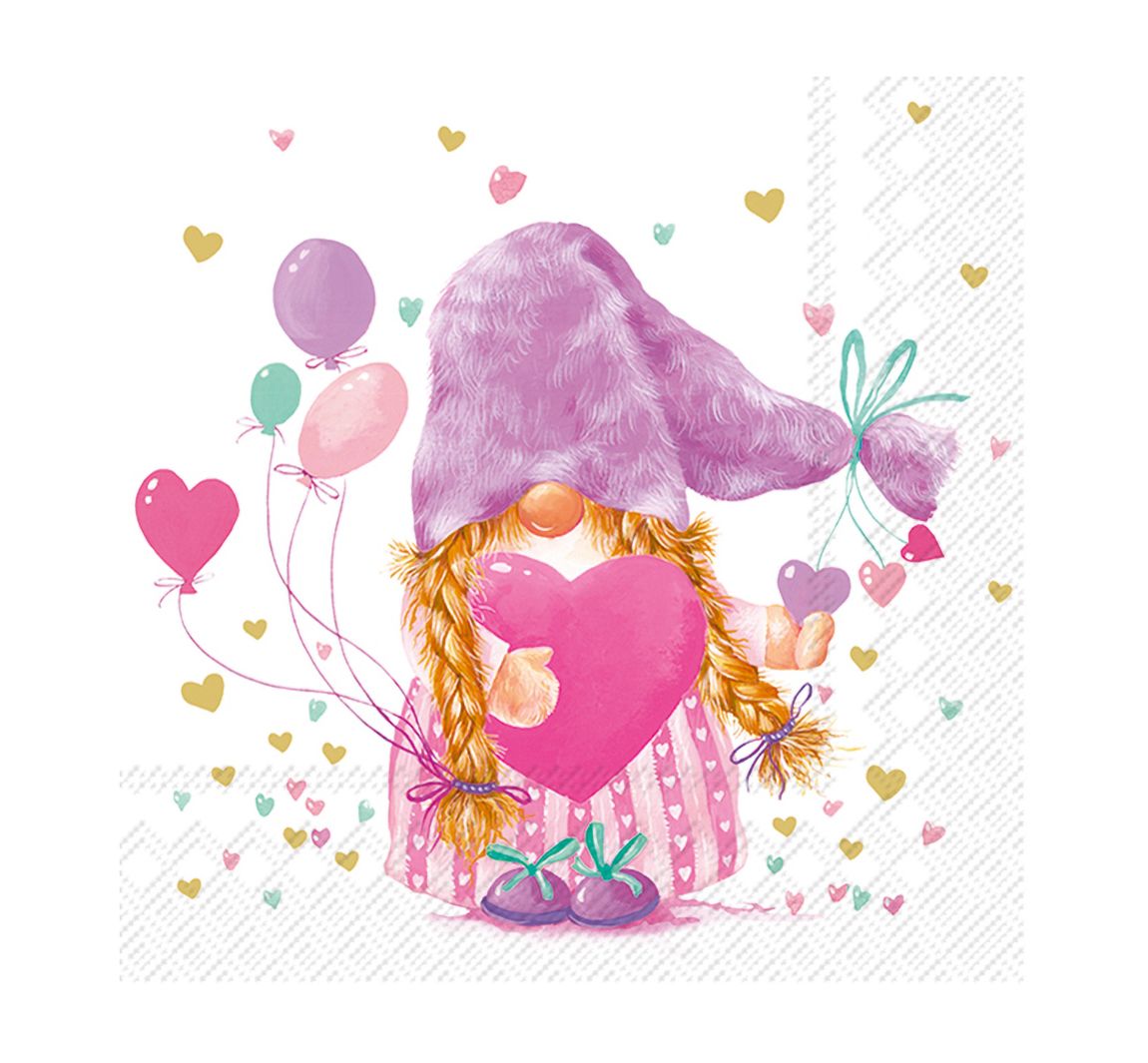 Serviette "Wichteline Alice"