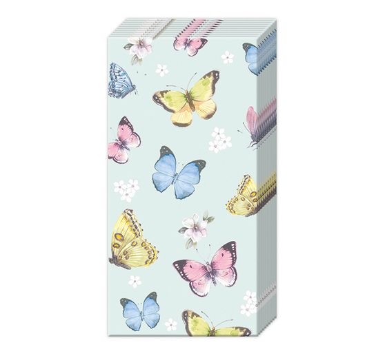 Paper handkerchiefs "Butterflies"