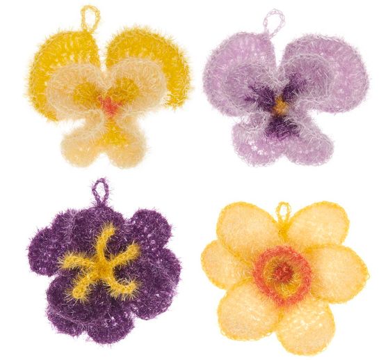 Rico Design Creative Bubble Häkelset "Frühlingsblumen"