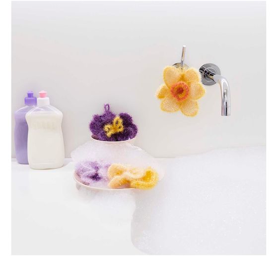 Rico Design Creative Bubble Häkelset "Frühlingsblumen"