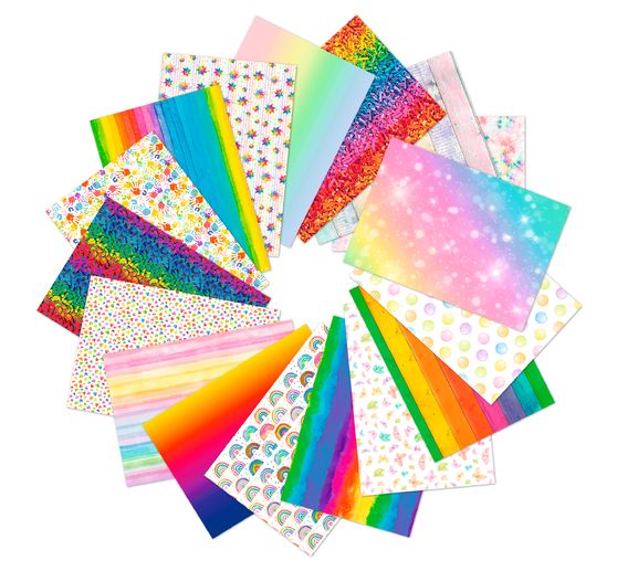 Motiv-Fotokarton-Kollektion "Rainbow"