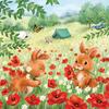 Napkin "Summer Camp"