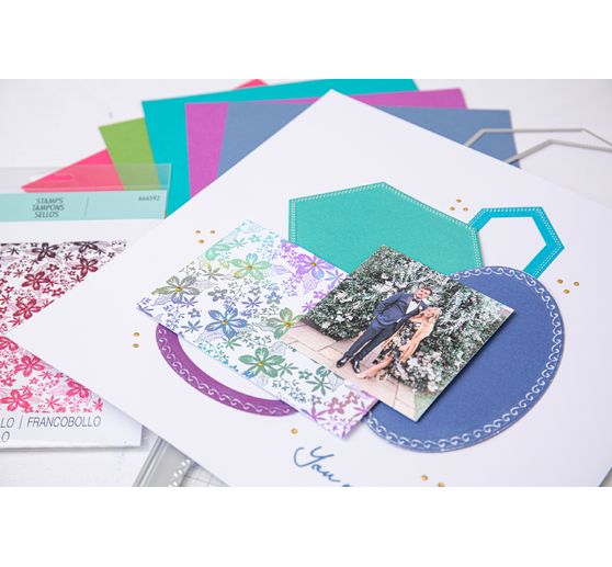 Sizzix Framelits Stanzschablone "Hexagons by Stacey Park"