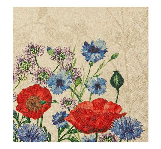 Serviette "Wild Poppies"