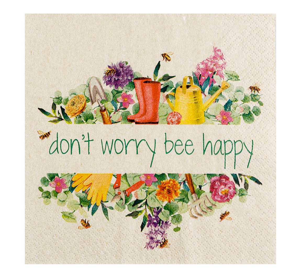 Serviette "Be Happy"